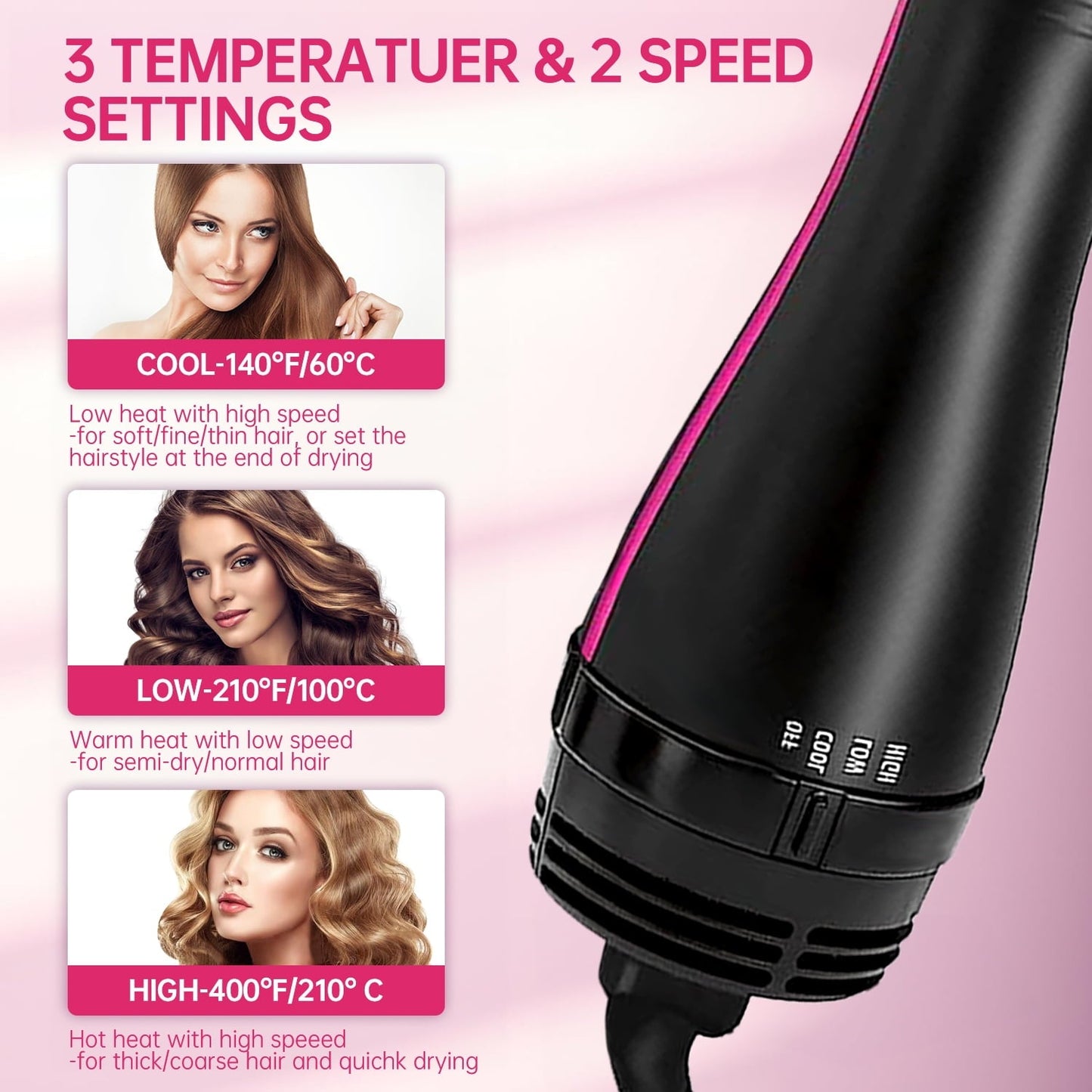 Sovere Hair Brush with Anti-Frizz Technology for Smooth, Quick Styling 4