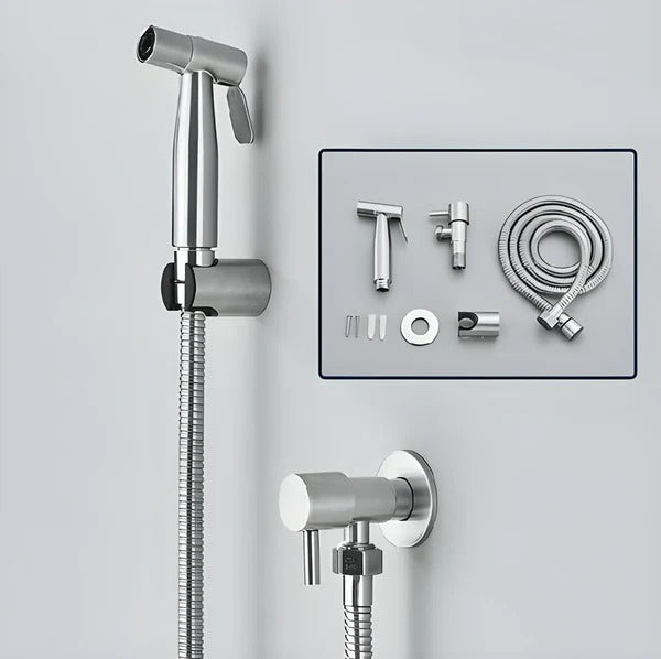Sovere Handheld Bidet Sprayer with Adjustable Water Flow for Bathroom Hygiene 1