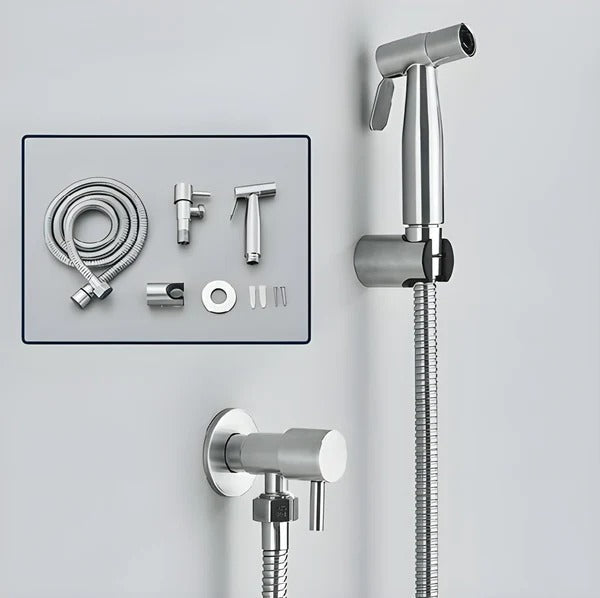 Sovere Handheld Bidet Sprayer with Adjustable Water Flow for Bathroom Hygiene 1