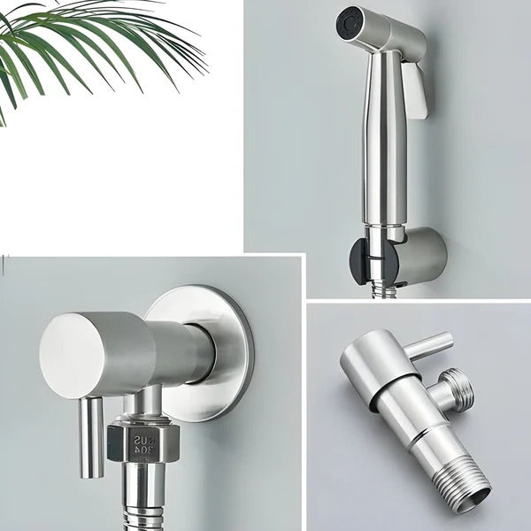 Sovere Handheld Bidet Sprayer with Adjustable Water Flow for Bathroom Hygiene 4