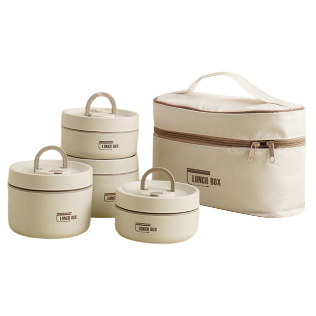 Sovere Insulated Lunch Box with Leak-Proof Design and Carry Bag for Kids 12