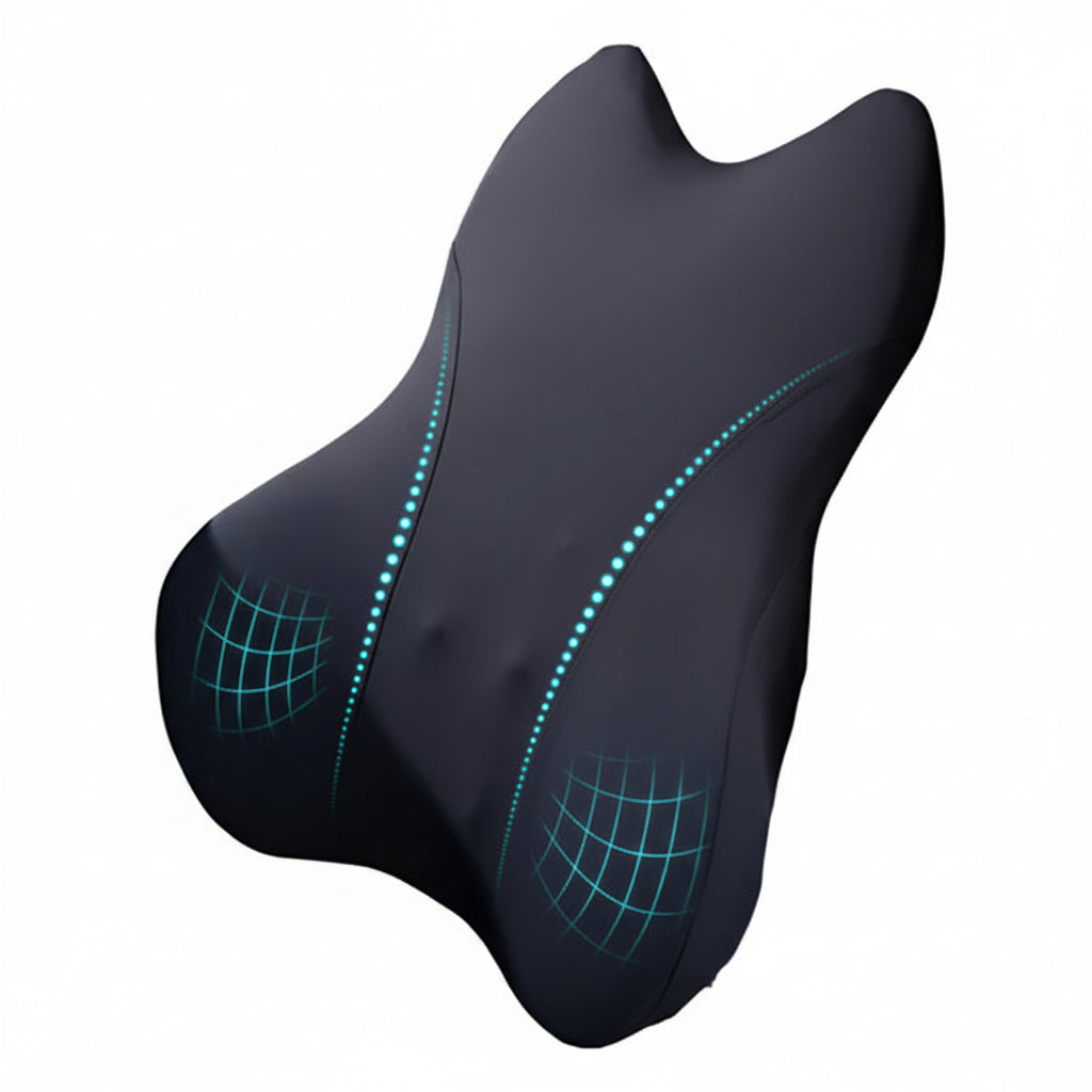 Sovere Lumbar Support Pillow for Office Chair, Memory Foam Back Support Cushion 7