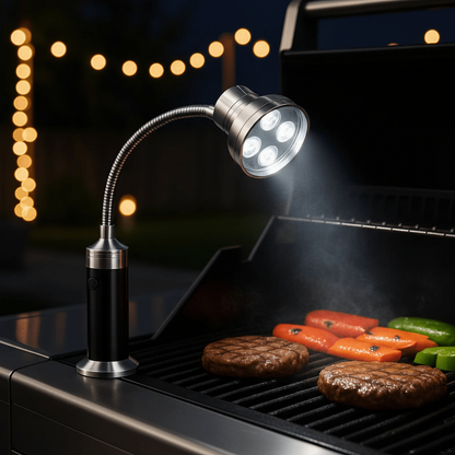 Sovere Magnetic BBQ Light with 360° Rotation and Bright White LEDs for Weber Grill 0