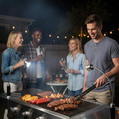 Sovere Magnetic BBQ Light with 360° Rotation and Bright White LEDs for Weber Grill 2