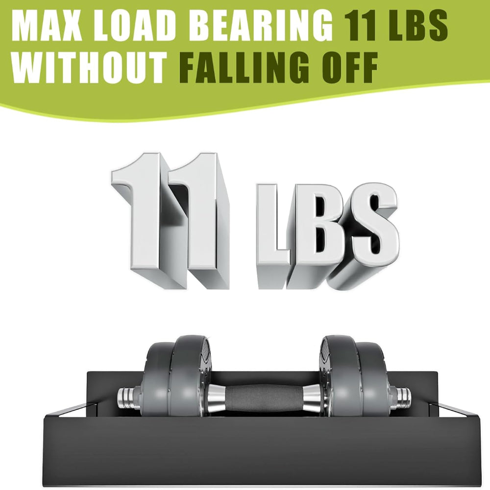 Sovere Magnetic Refrigerator Organizer Shelf - Durable Metal, Space-Saving Storage Solution for Kitchen 4