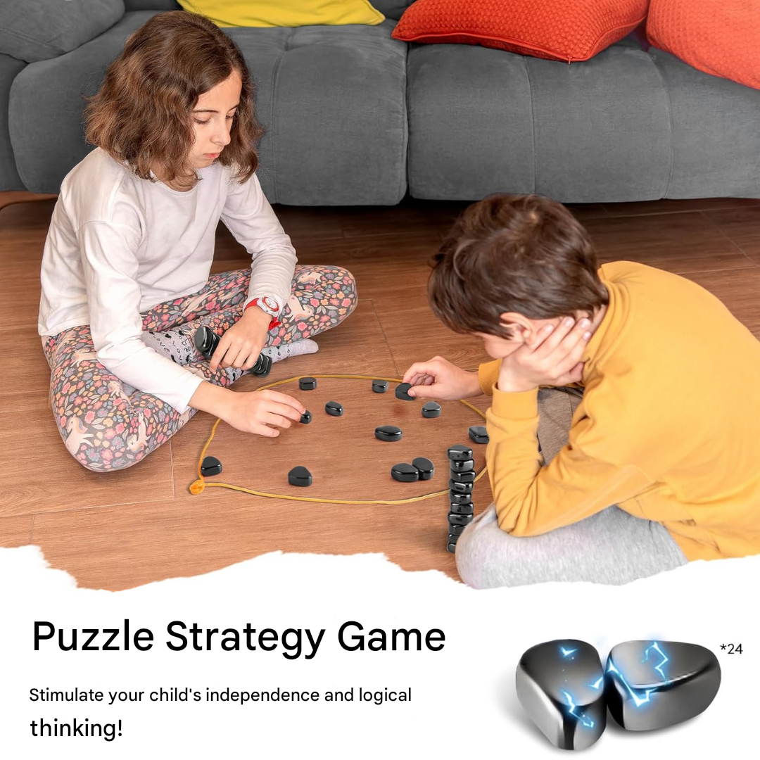 Sovere Magnetic Travel Chess Set - Compact Portable Chess Board for All Ages 3