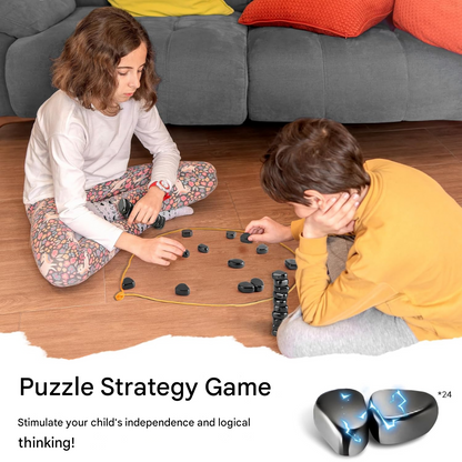 Sovere Magnetic Travel Chess Set - Compact Portable Chess Board for All Ages 3