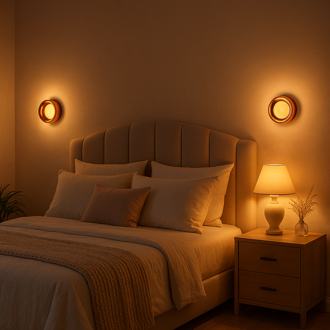 Sovere Modern LED Wall Sconce Light with Rounded Shade for Ambient Lighting 1
