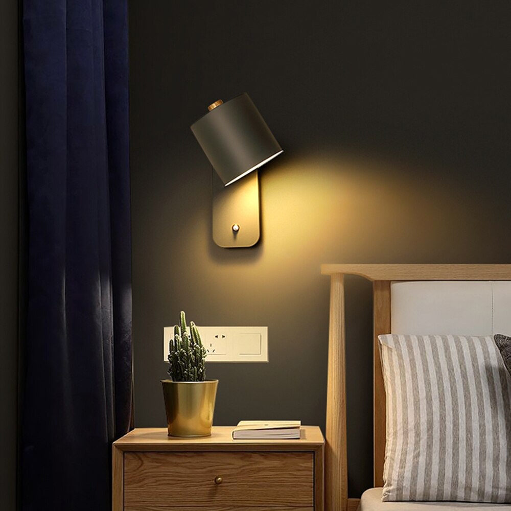 Sovere Modern LED Wall Sconce Lighting with Adjustable Shade for Indoor Use 7