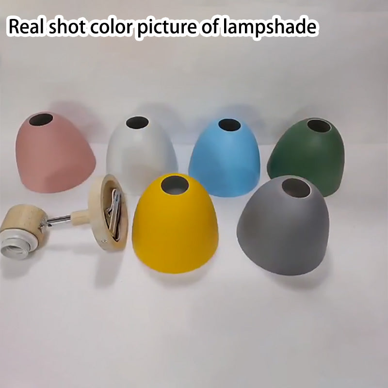 Sovere Modern Macaron Wall Light with Adjustable Angle and Natural Wood Accents 5