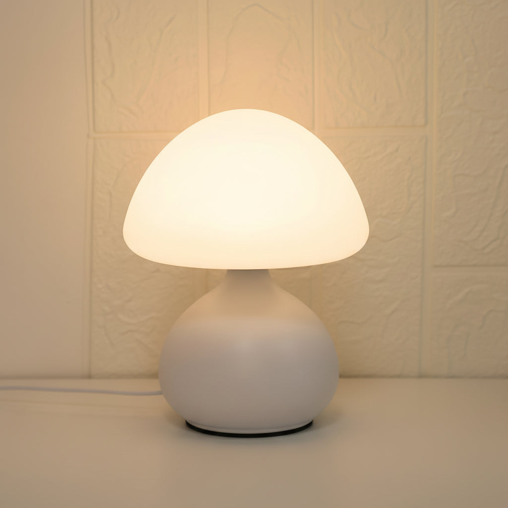 Sovere Modern Mushroom Table Lamp with Adjustable LED Lighting for Bedroom & Living Room 3