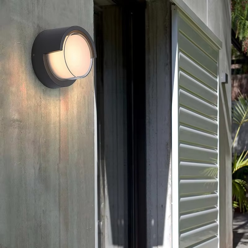 Sovere Modern Outdoor Wall Lamp with Motion Sensor, Weather-Resistant Exterior Light 4