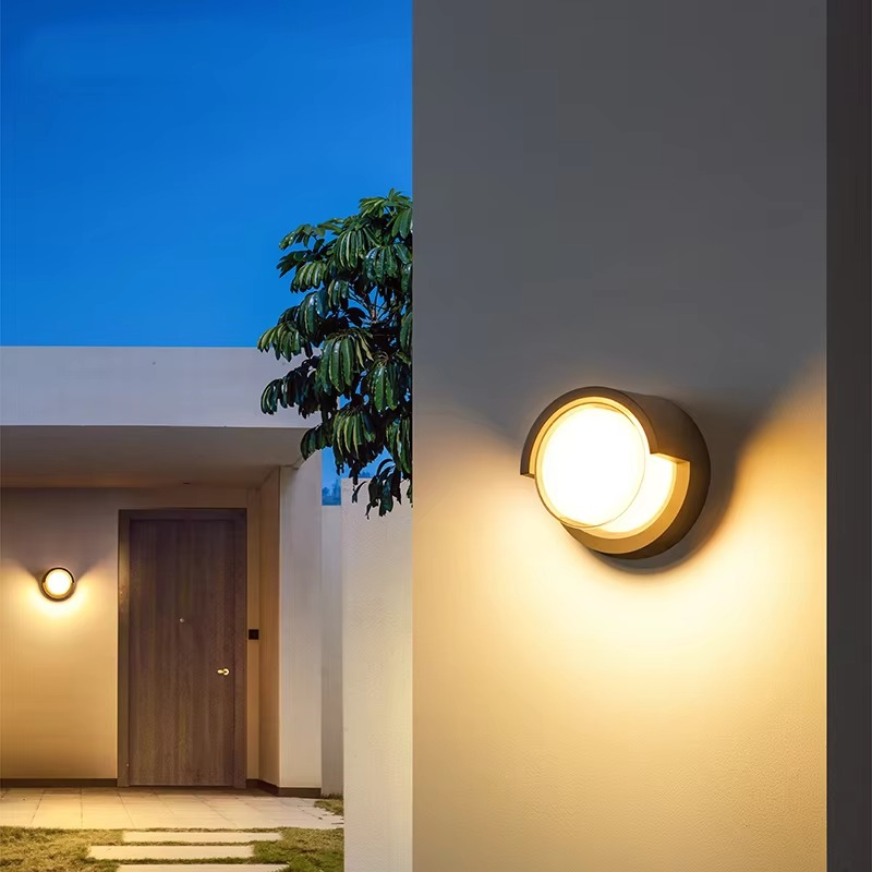 Sovere Modern Outdoor Wall Lamp with Motion Sensor, Weather-Resistant Exterior Light 5