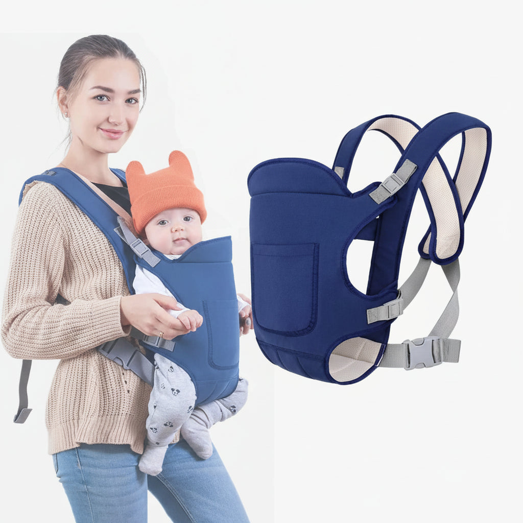 Sovere Multi-Functional Baby Carrier - Ergonomic Front & Back Carry for Newborns 1