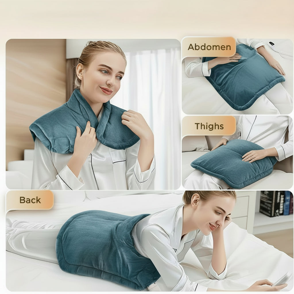 Sovere Neck Heating Pad with 6 Heat Settings, Auto Shut Off, Electric Heat Pack 2