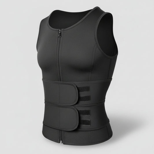 Sovere Neoprene Sauna Vest for Men - Weight Loss Sweat Vest for Fat Burning and Core Support 0