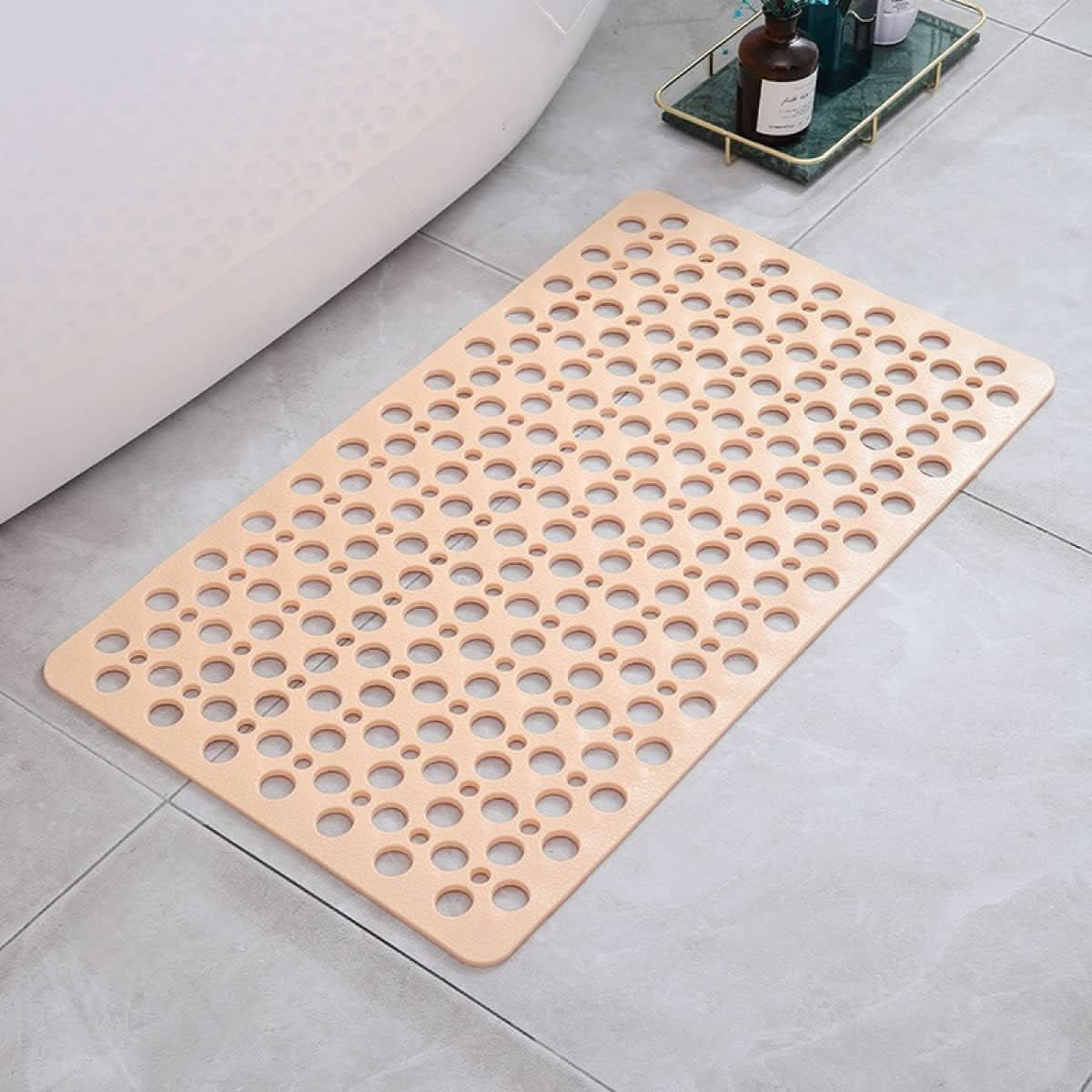 Sovere Non-Slip Shower Mat with Suction Cups and Quick-Drain Design for Safety 11