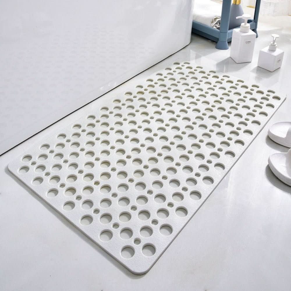Sovere Non-Slip Shower Mat with Suction Cups and Quick-Drain Design for Safety 9