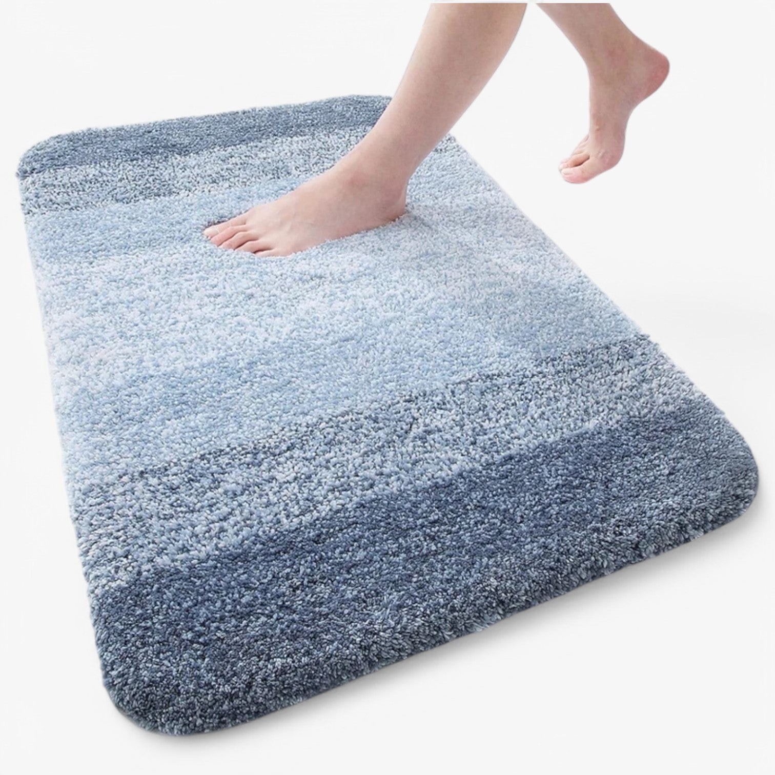 Sovere Non Slip Bath Mat, Quick-Dry Microfibre Bathroom Rug for Safety and Comfort 0