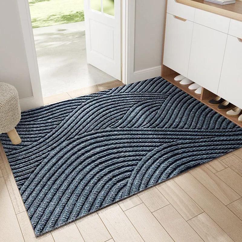 Sovere Nordic-Style Indoor Door Mat with Non-Slip Backing and Textured Surface 3