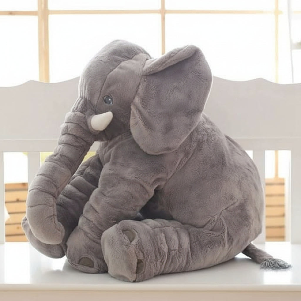 Sovere Plush Elephant Cuddle Pillow for Kids - Soft Snuggling Pillow for Hugging 2