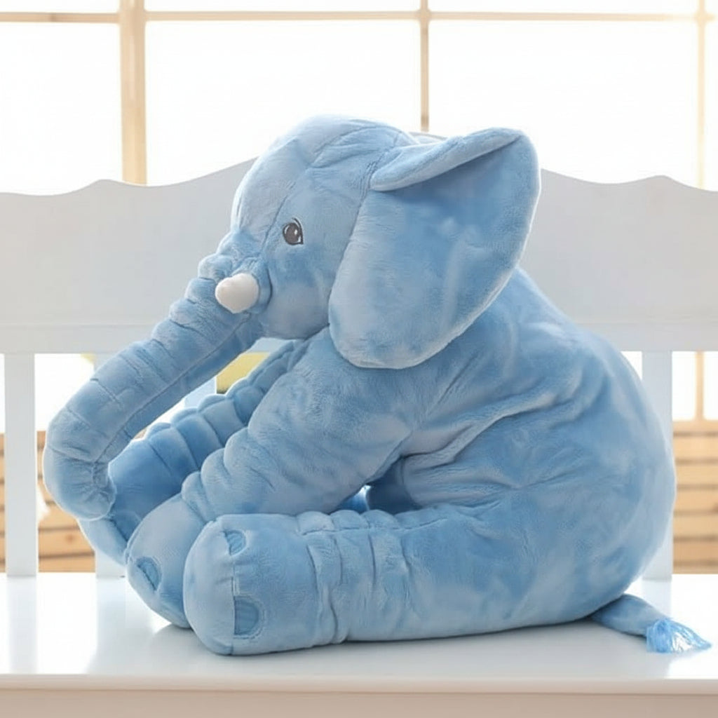 Sovere Plush Elephant Cuddle Pillow for Kids - Soft Snuggling Pillow for Hugging 4