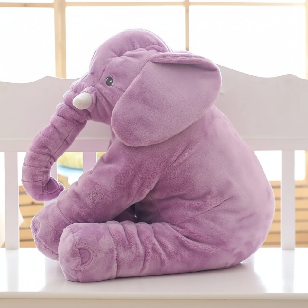 Sovere Plush Elephant Cuddle Pillow for Kids - Soft Snuggling Pillow for Hugging 8