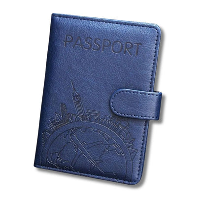 Sovere RFID Leather Passport Holder with Card Slots and Elegant Finish for Travel 0