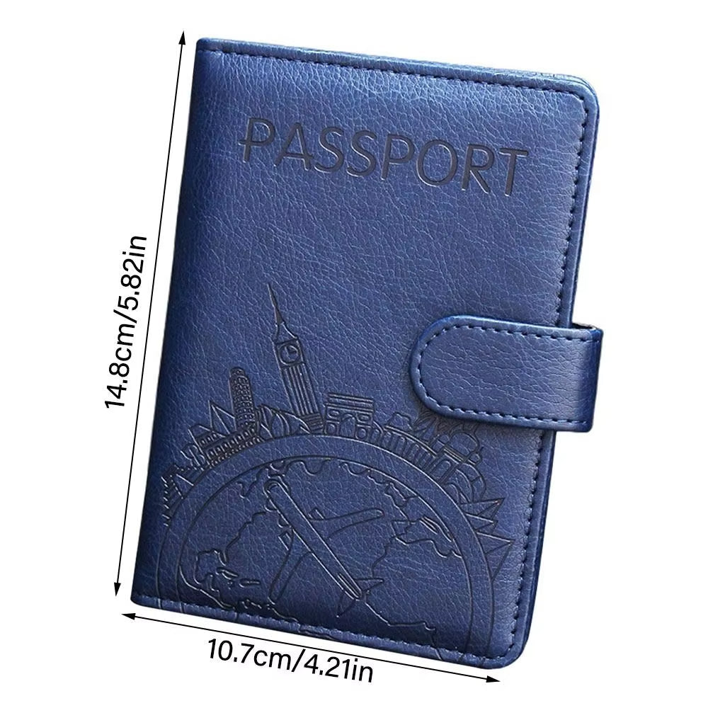 Sovere RFID Leather Passport Holder with Card Slots and Elegant Finish for Travel 6