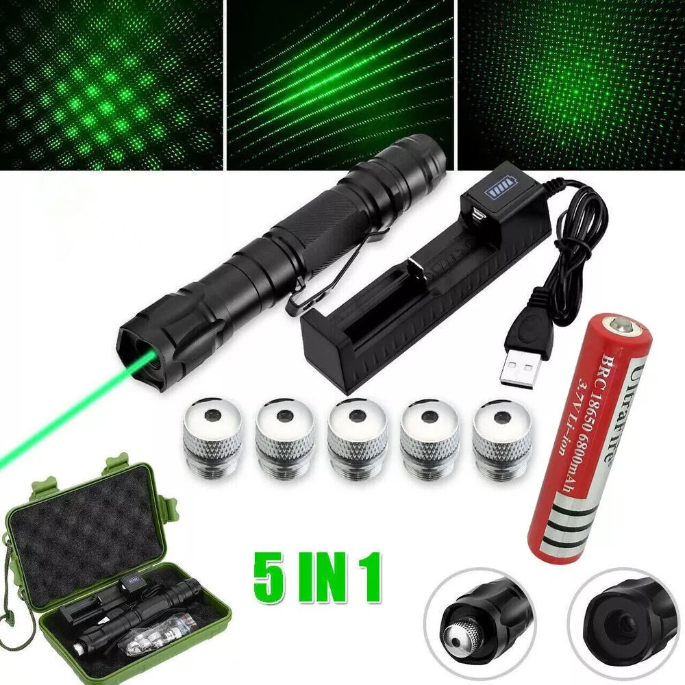 Sovere Rechargeable Green Laser Pointer - Long-Range Precision & USB Rechargeable Pen 3