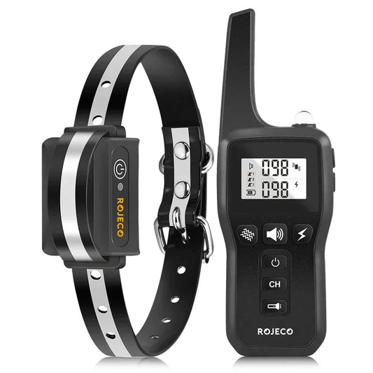 Sovere Remote-Controlled Dog Training Collar with Vibration, Sound Alerts, and LCD Display 0