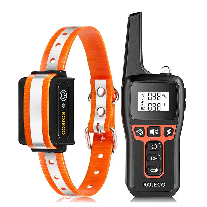 Sovere Remote-Controlled Dog Training Collar with Vibration, Sound Alerts, and LCD Display 1