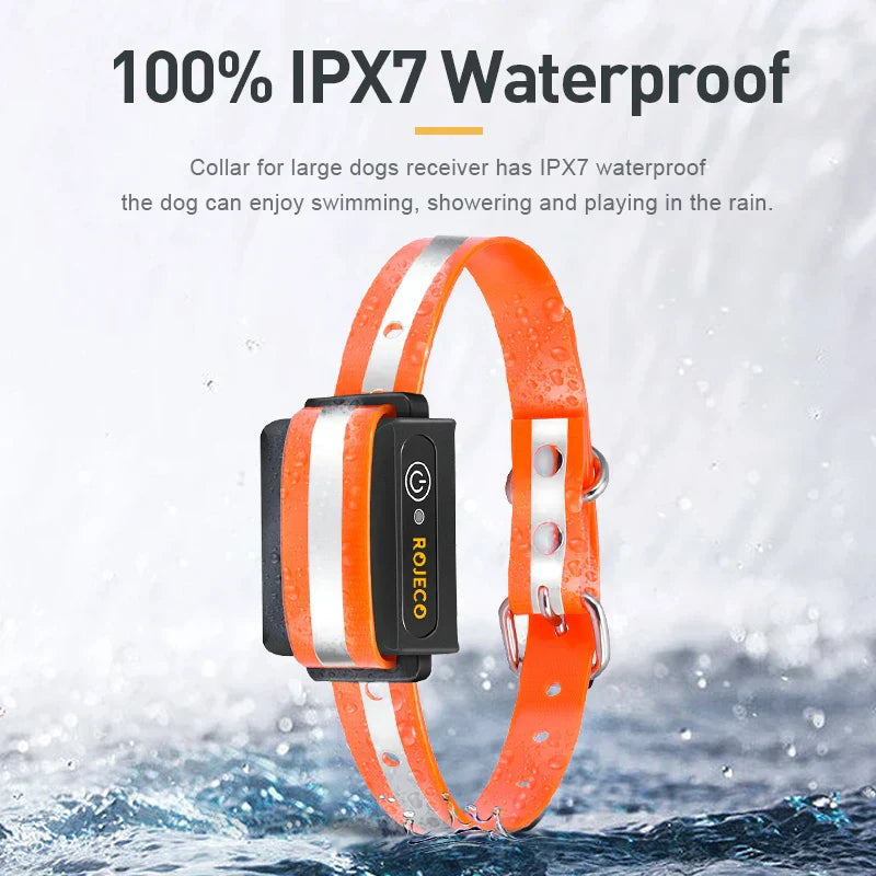 Sovere Remote-Controlled Dog Training Collar with Vibration, Sound Alerts, and LCD Display 2