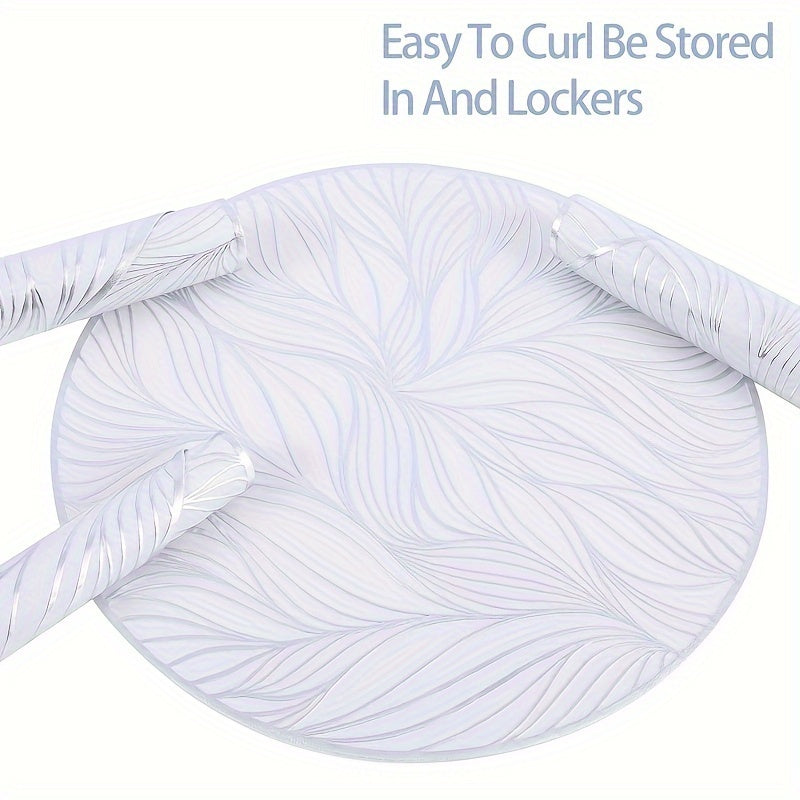 Sovere Round Gold Placemats | Heat-Resistant Table Mats for Elegant Dining 6