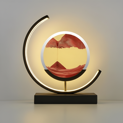 Sovere Sand Glow Lamp with Adjustable LED Lights and Soothing Sand Movement 0