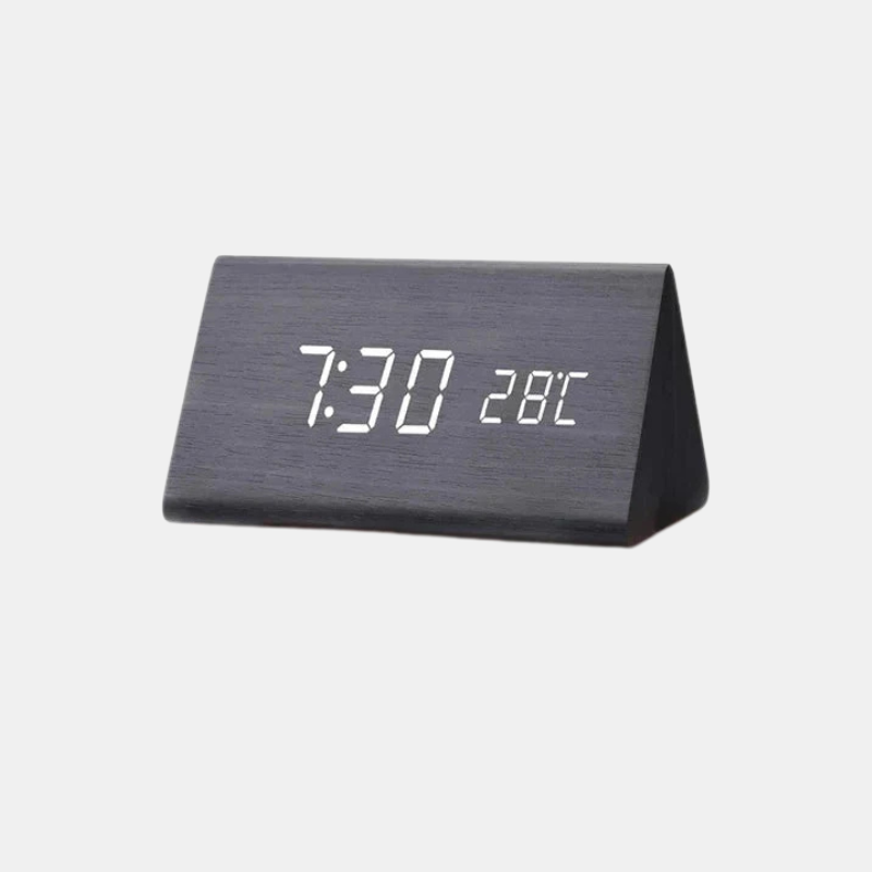 Sovere Smart Digital Alarm Clock with LED Display and Adjustable Brightness 0