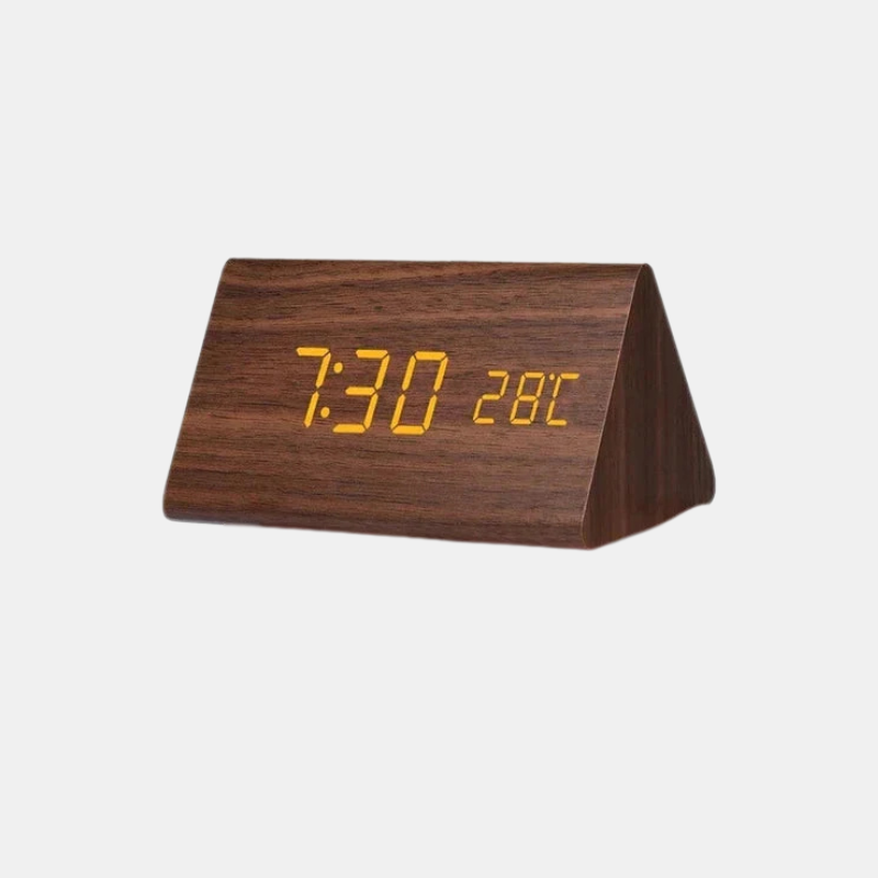Sovere Smart Digital Alarm Clock with LED Display and Adjustable Brightness 4