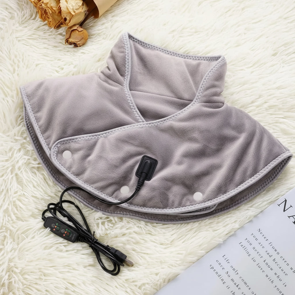 Sovere USB Electric Neck Heating Pad with Vibration Therapy and Adjustable Heat Settings 1