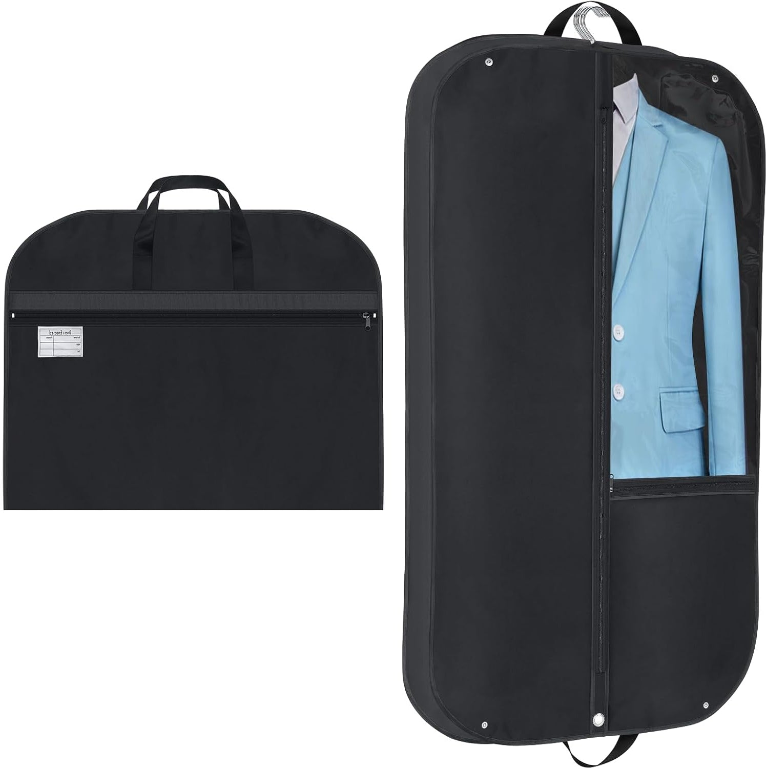 Sovere Waterproof Oxford Garment Bag for Suits and Dresses with Gusset and Pockets 0