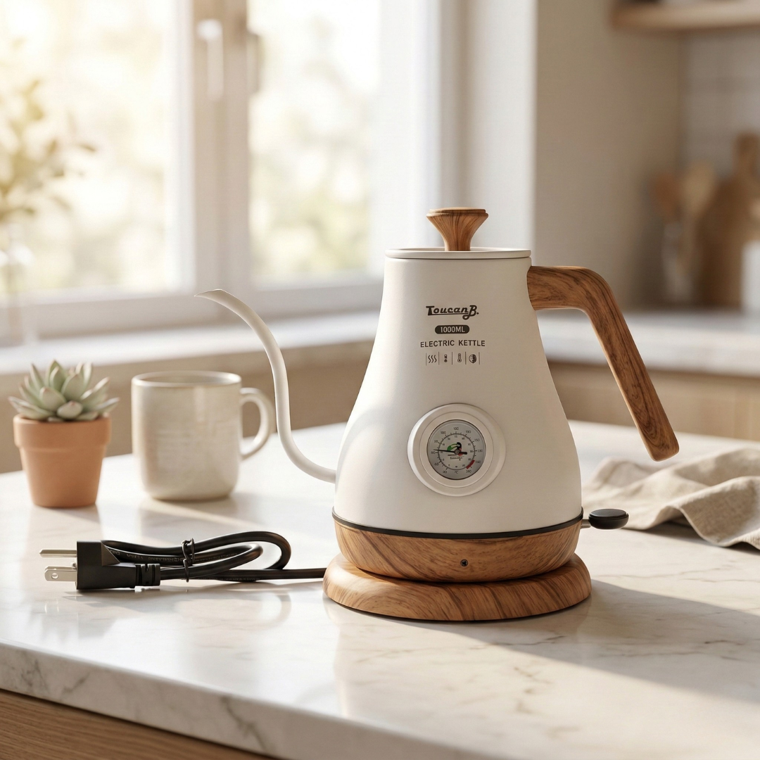Stainless Steel Electric Kettle With Fast Boil Capability | Rosalyssa 2