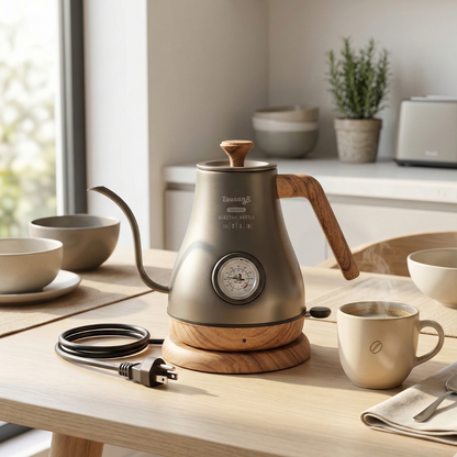 Stainless Steel Electric Kettle With Fast Boil Capability | Rosalyssa 7