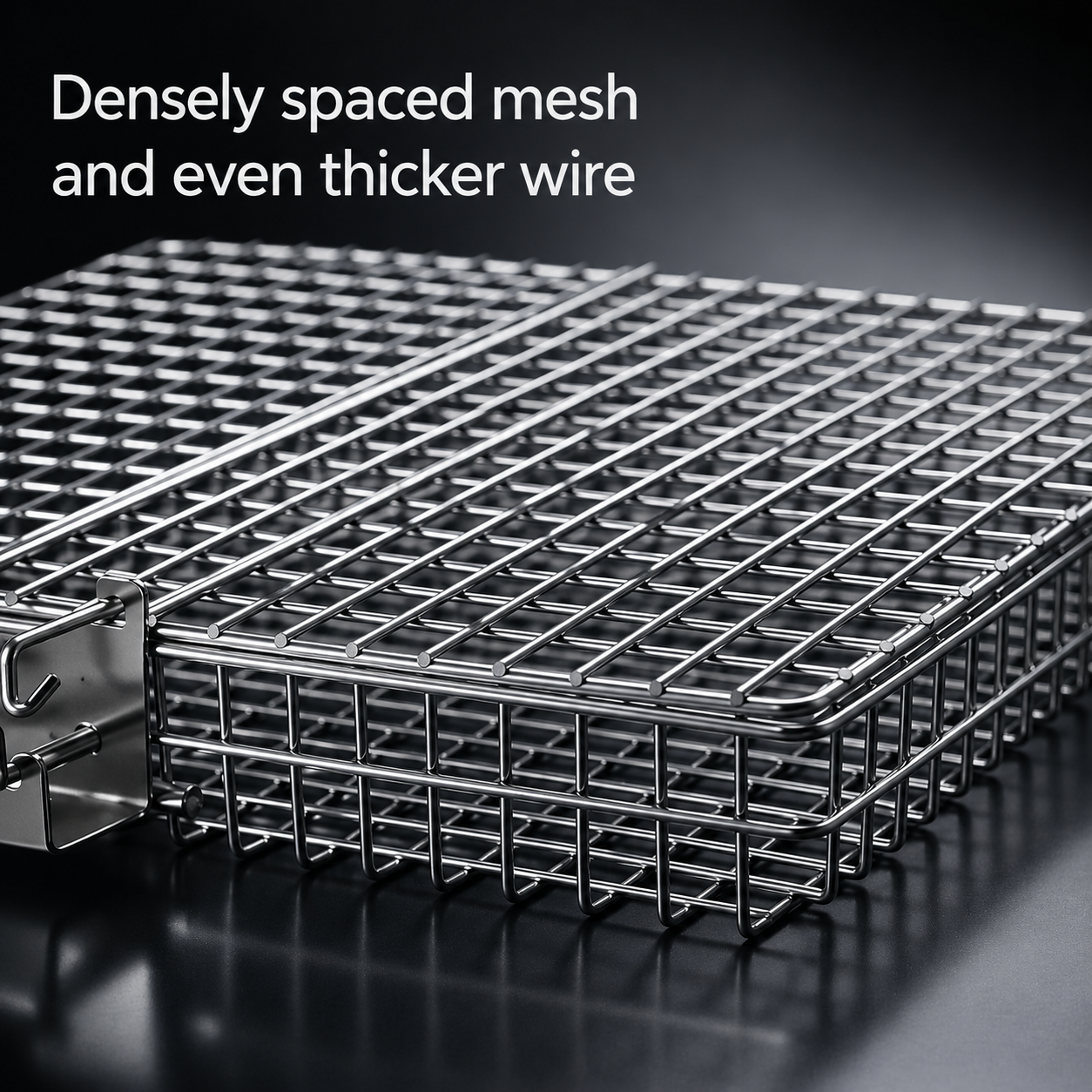 Stainless Steel Grill Basket – Wire Rack for Fish and Vegetables on the Barbecue 2