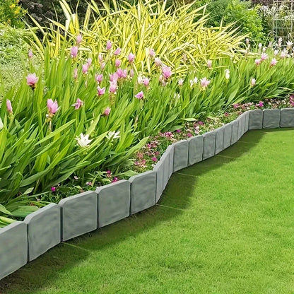 Stone-Effect Garden Edging Set – Practical and Decorative 7