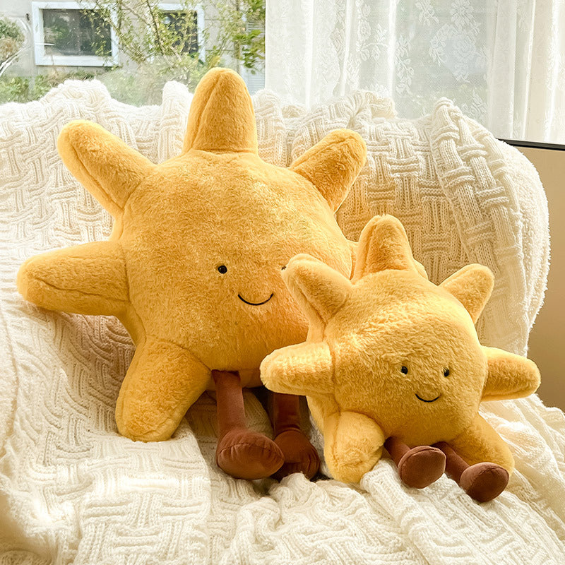 Sun and Moon Plush Pillow – Soft Velvet Cushion for Bedroom & Nursery Decor 3