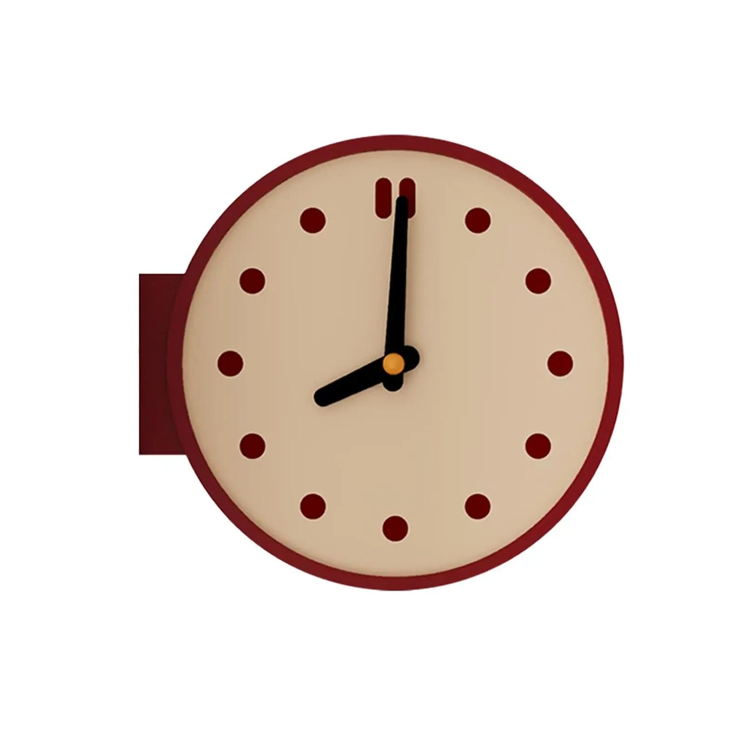 The Edge Clock | Minimalist Double-Sided Corner Clock 2