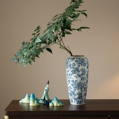 "The Willow Garden" Collection | Blue & White Chinoiserie Vases 1