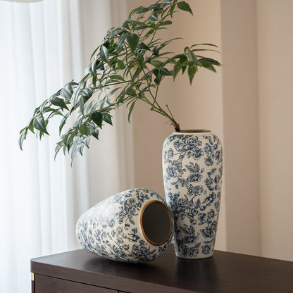 "The Willow Garden" Collection | Blue & White Chinoiserie Vases 3