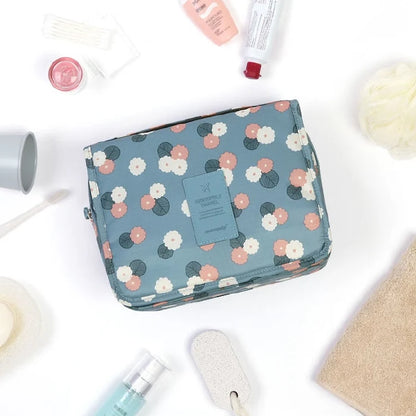Toiletry Bag with Hanging System and Waterproof Exterior Perfect Organizer for Travel Toiletries | Sansoti 0