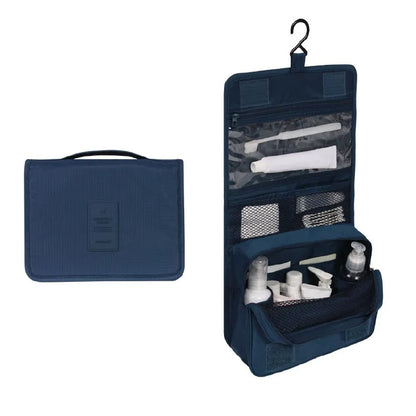 Toiletry Bag with Hanging System and Waterproof Exterior Perfect Organizer for Travel Toiletries | Sansoti 14
