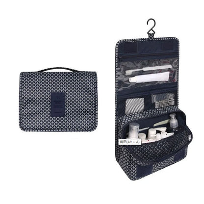 Toiletry Bag with Hanging System and Waterproof Exterior Perfect Organizer for Travel Toiletries | Sansoti 15